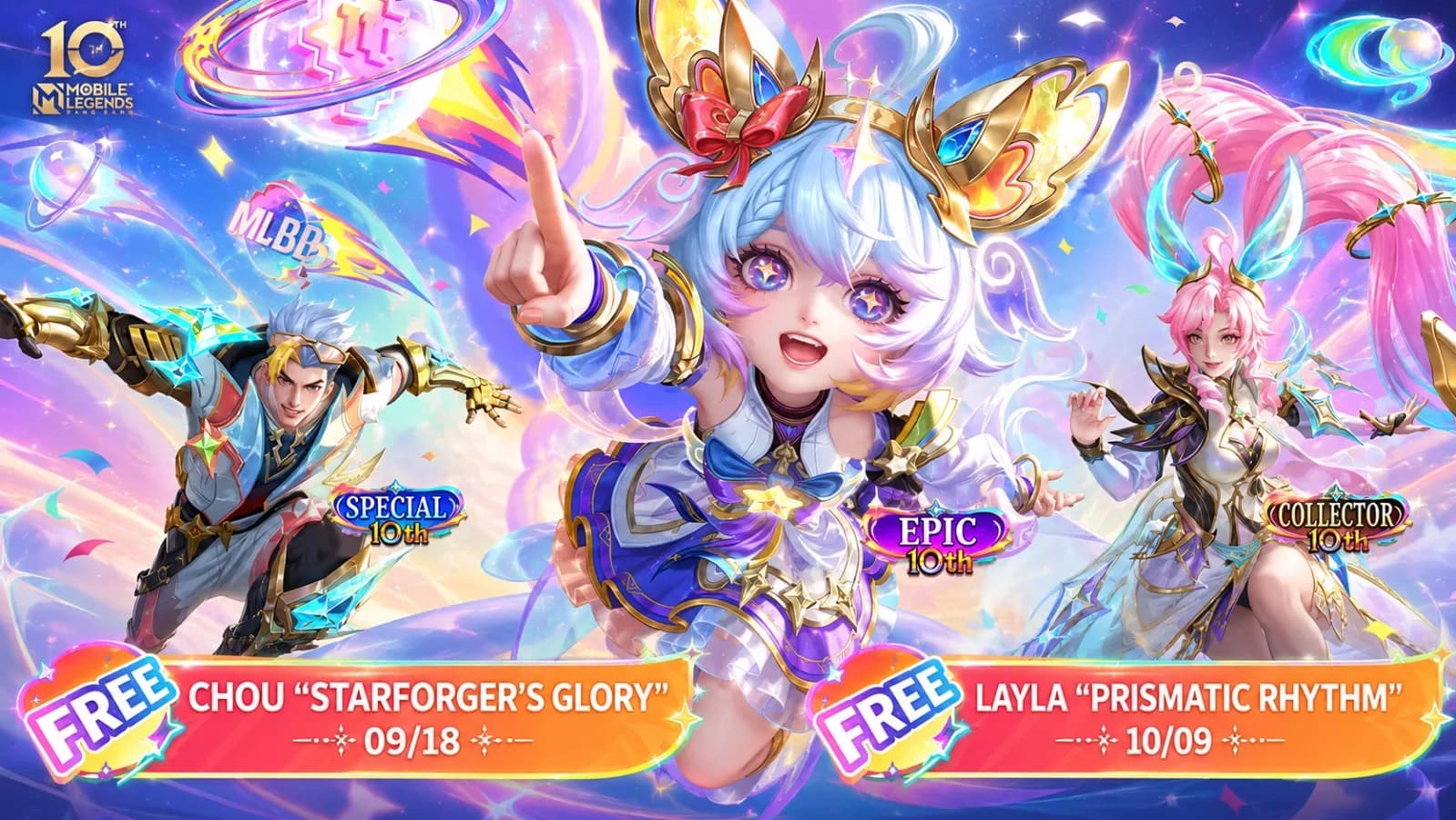 Cara Klaim Skin Nana Stardust Dreamer Gratis dari Battle Pass MLBB