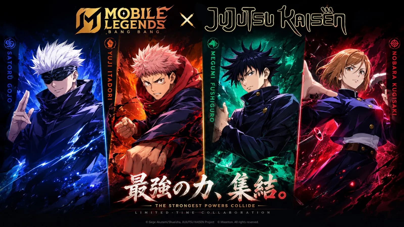 MLBB x Jujutsu Kaisen Kembali: Empat Skin Bisa Didapat Sebelum Event Berakhir