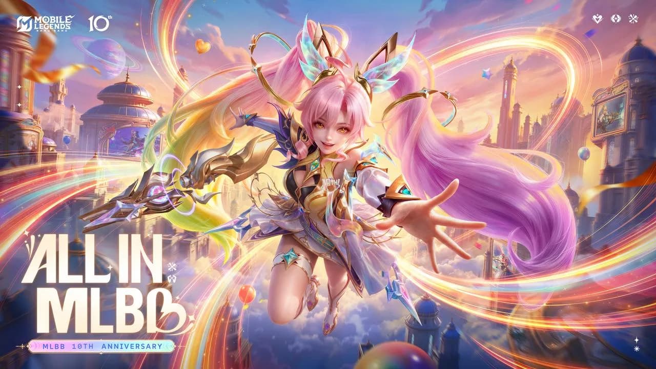 ALL IN MLBB: Rangkaian Anniversary 10 Tahun dan Jadwal Eventnya