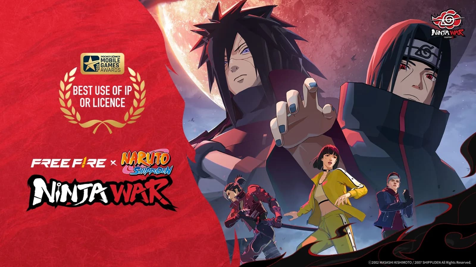 Kolaborasi Naruto Shippuden Chapter 2 Menang di Pocket Gamer Mobile Games Awards