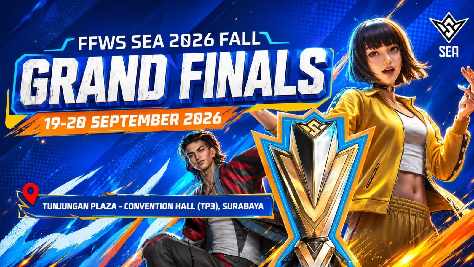 Tunjungan Plaza Convention Hall Jadi Venue Grand Final FFWS SEA 2026 Fall